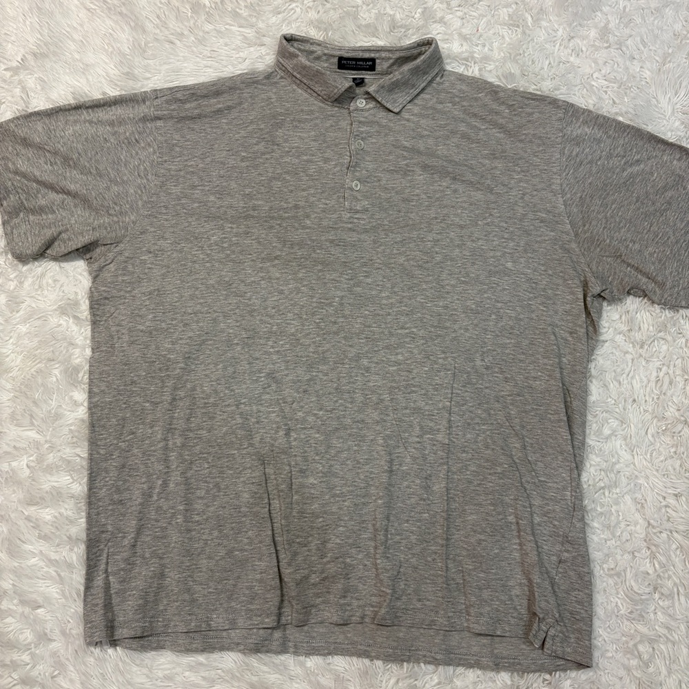 Peter Millar Excursionist Flex Polo Grey - image 2